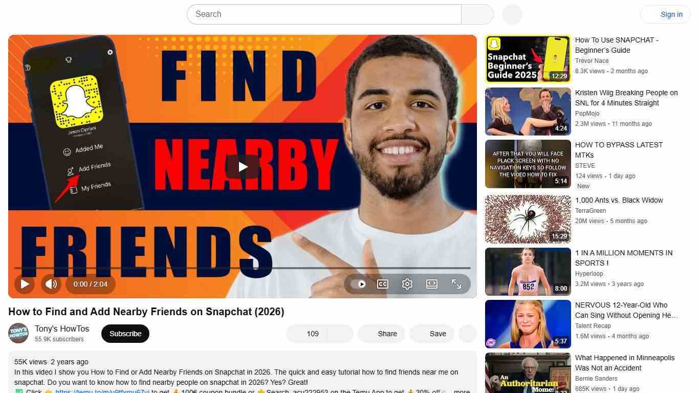 How to Find and Add Nearby Friends on Snapchat (2026) - YouTube
